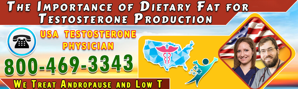 the importance of dietary fat for testosterone production