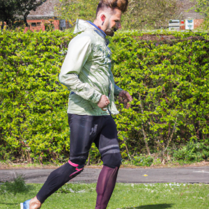 a professional appealing good looking and atheletic image of a caucasian man exercising or playing sports outside on a sunny day 155 300x300